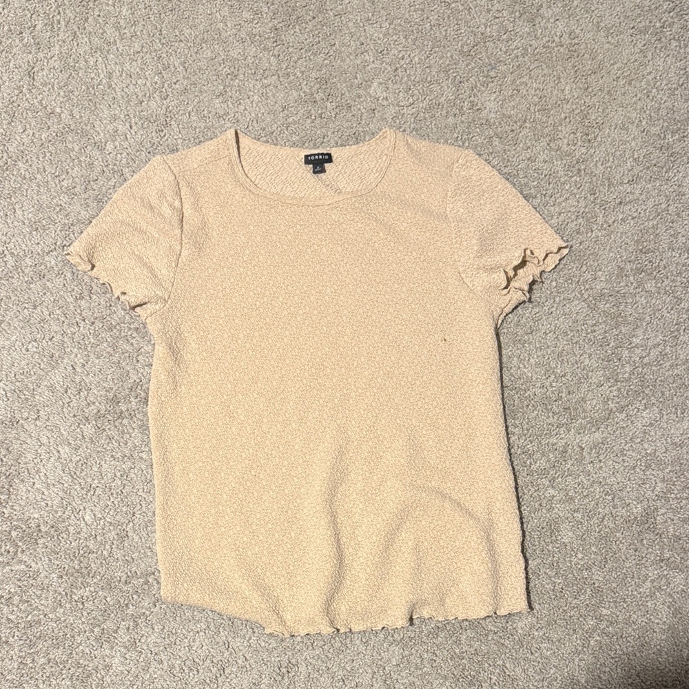 Nude tee shirt